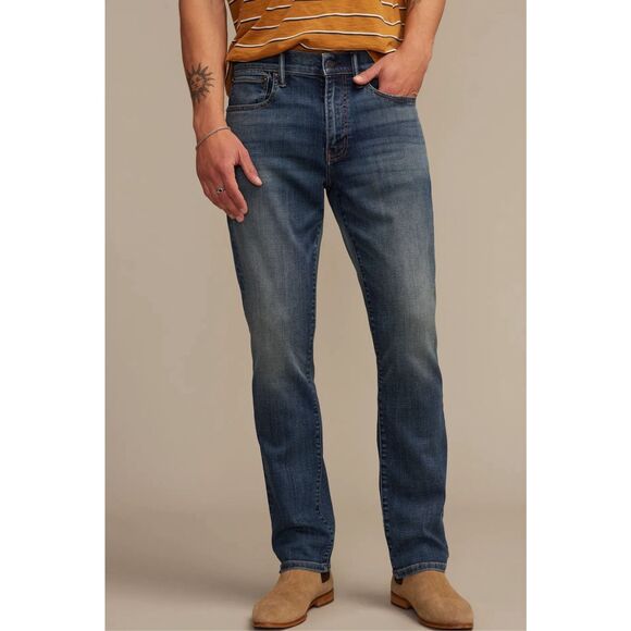 NWT LUCKY BRAND Mens 223 Straight Coolmax Stretch Jean Dark Wash - Picture 6 of 6